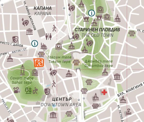 Roman Stadium Apartments Пловдив Екстер'єр фото